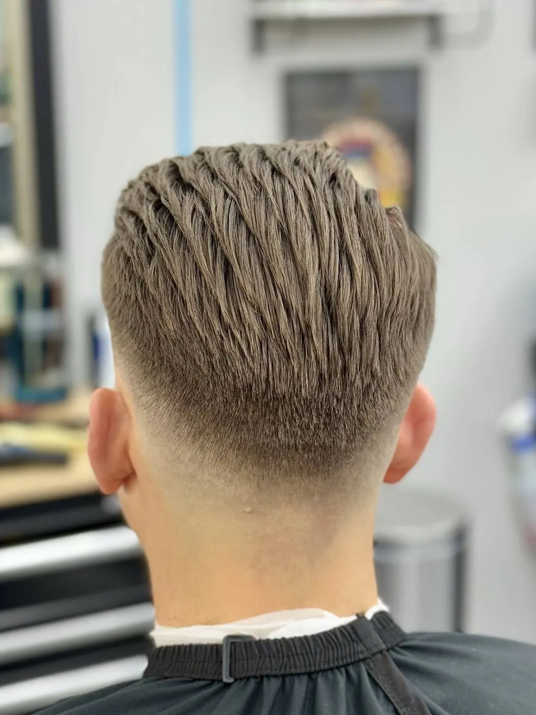 Spiked texture with a taper